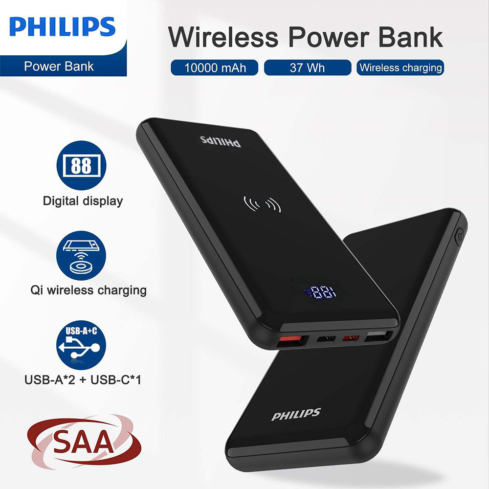 4895229134263-philips-10000mah-pd-qc3-usb-a-usb-c-qi-wireless-charging-power-bank-black