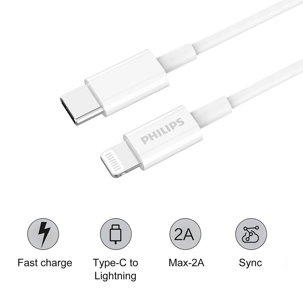 4895229134843-philips-2m-usb-c-to-lightning-charging-cable-mfi-certified-connector-for-iphone-white