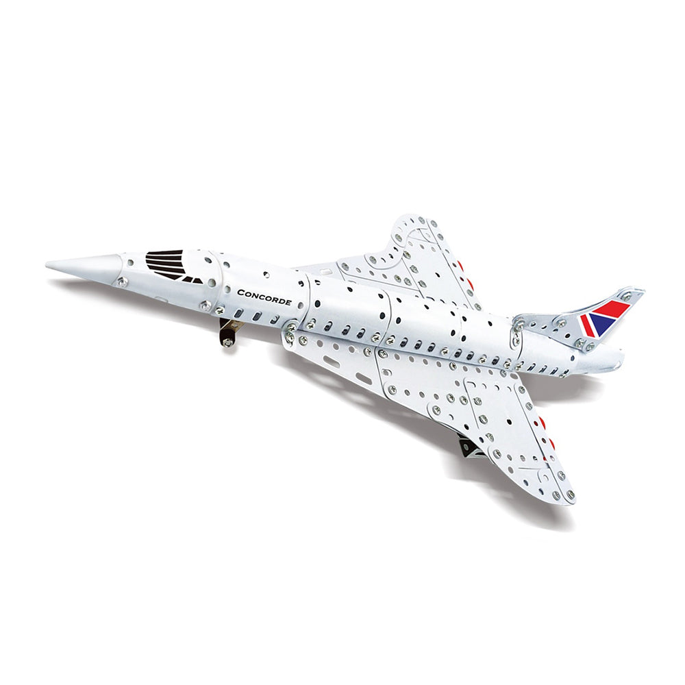 255pc Construct IT DIY Concorde Jet Toy w/ Tools Kit Kids 8y+