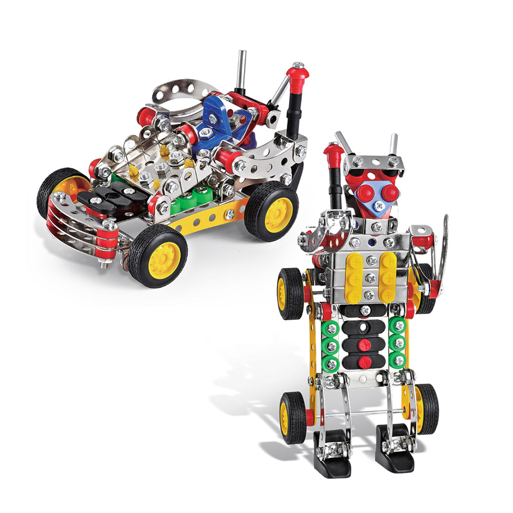 215pc Construct IT Transformation Robot Mark 2 Toy w/ Tools Kit Kids 8y+