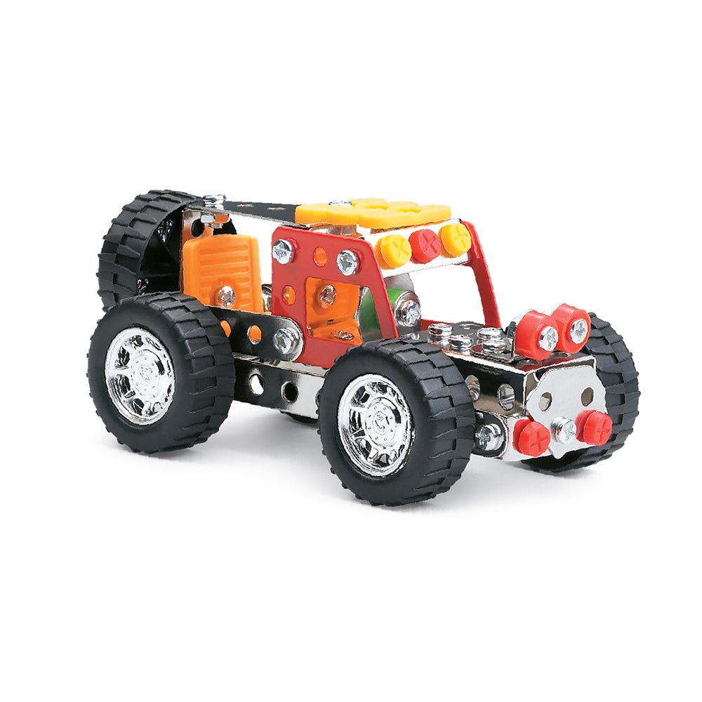 125pc Construct IT DIY Mini SUV Explorer Toy w/ Tools Kit Kids 8y+
