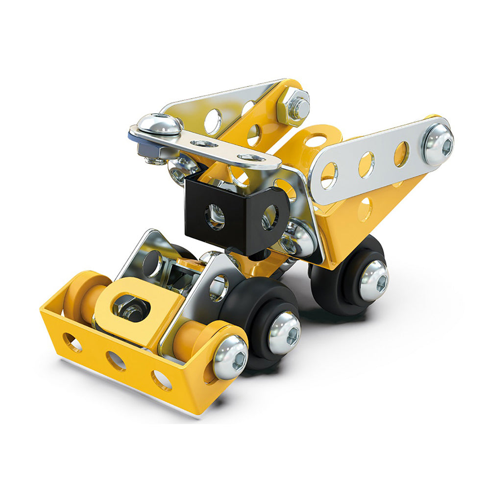 68pc Construct IT Constructables DIY Mine Truck Toy w/ Tools Kids 6+ Yellow