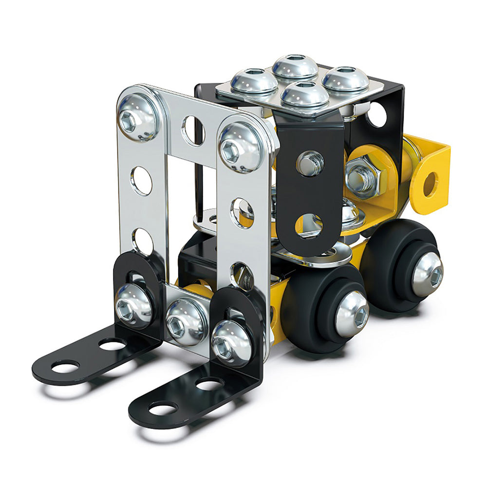 78pc Construct IT Constructables DIY Fork Lift Toy Set w/ Tools Kids 6+ YLW