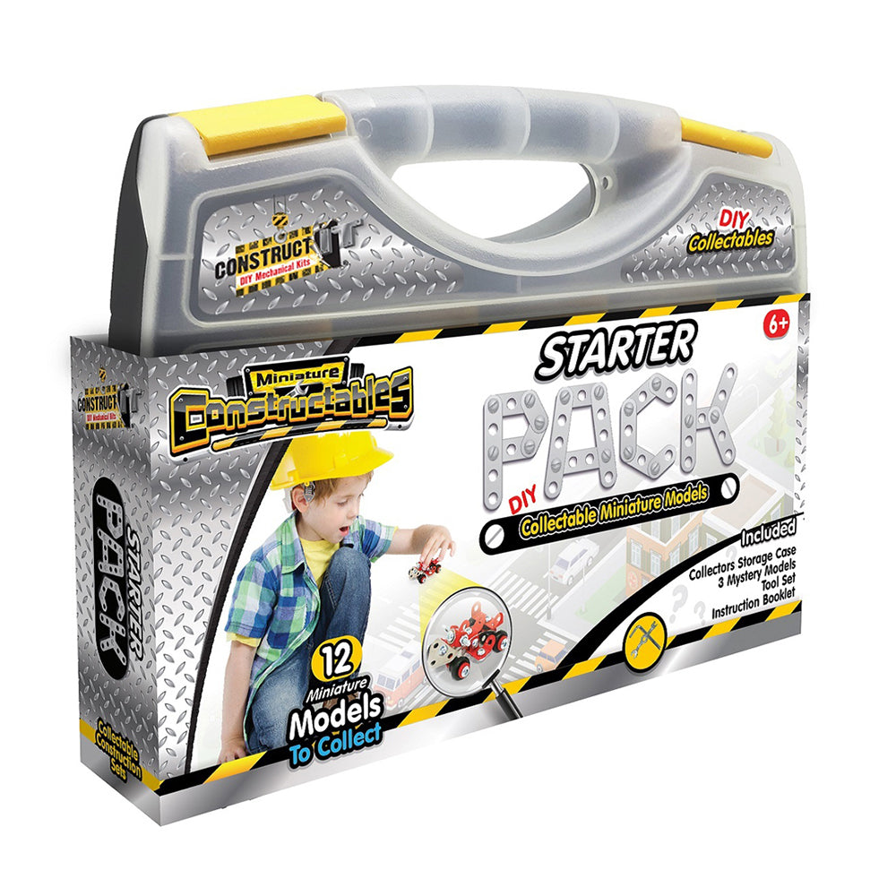 12pc Construct IT Constructable DIY Starter Pack Mystery Toy Kids 6+