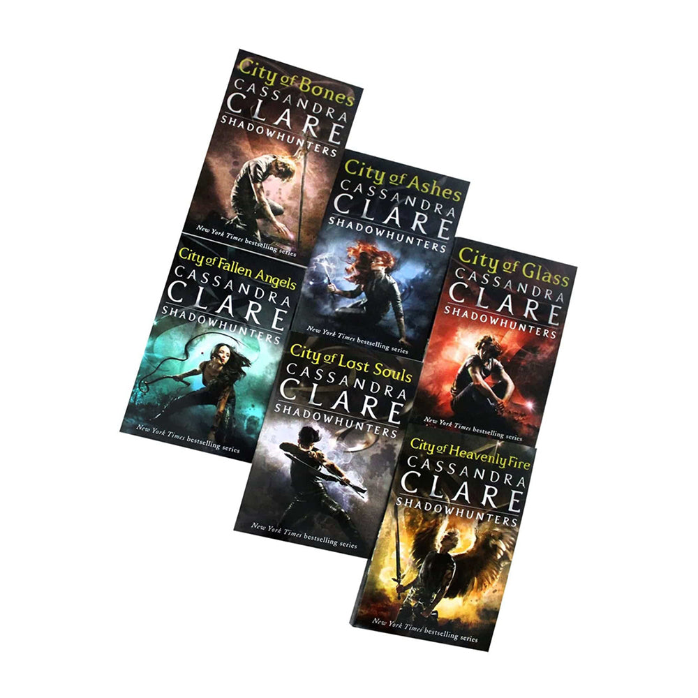 6pc Walker The Mortal Instruments Slipcase Story Reading Book Collection