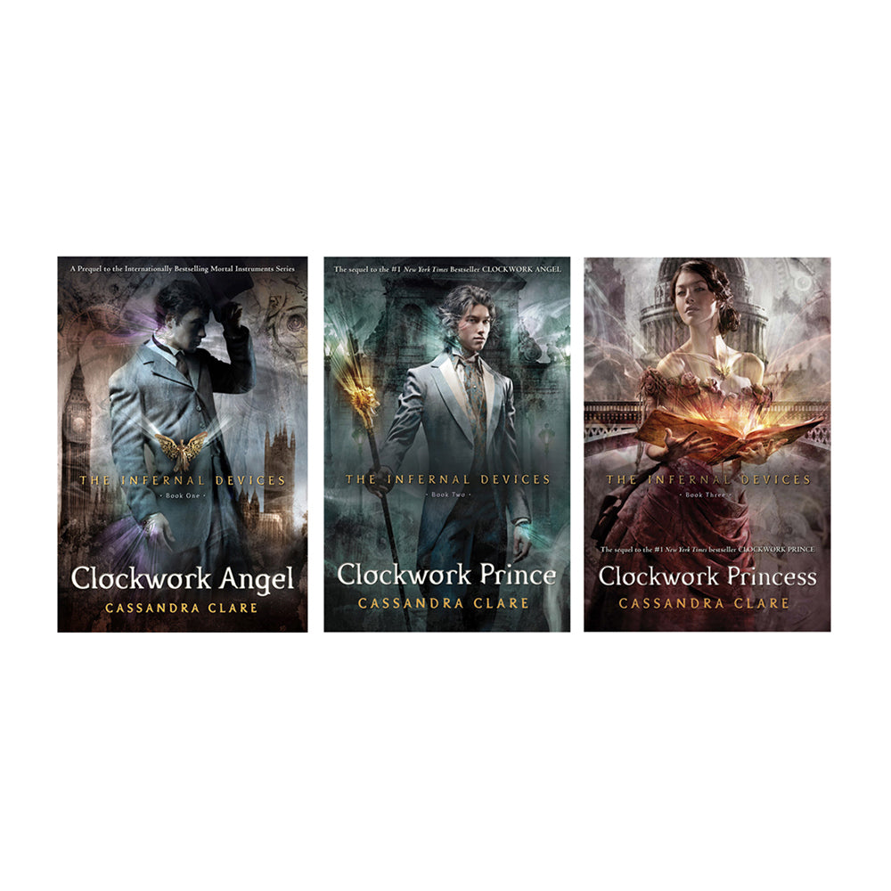 3pc Walker Infernal Devices Series Magic/Love Story Book 12y+