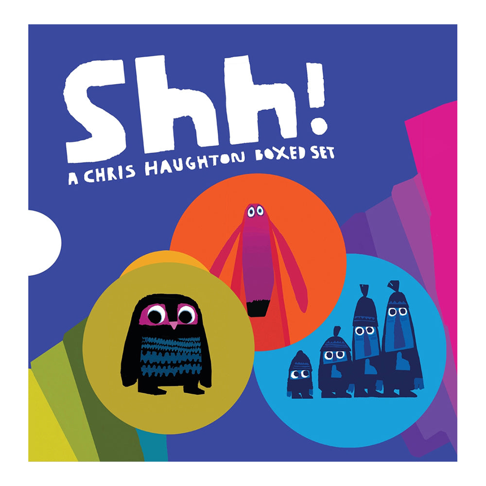 3pc Walker Shh! A Chris Haughton Boxed Set Kids Reading Book 3y+