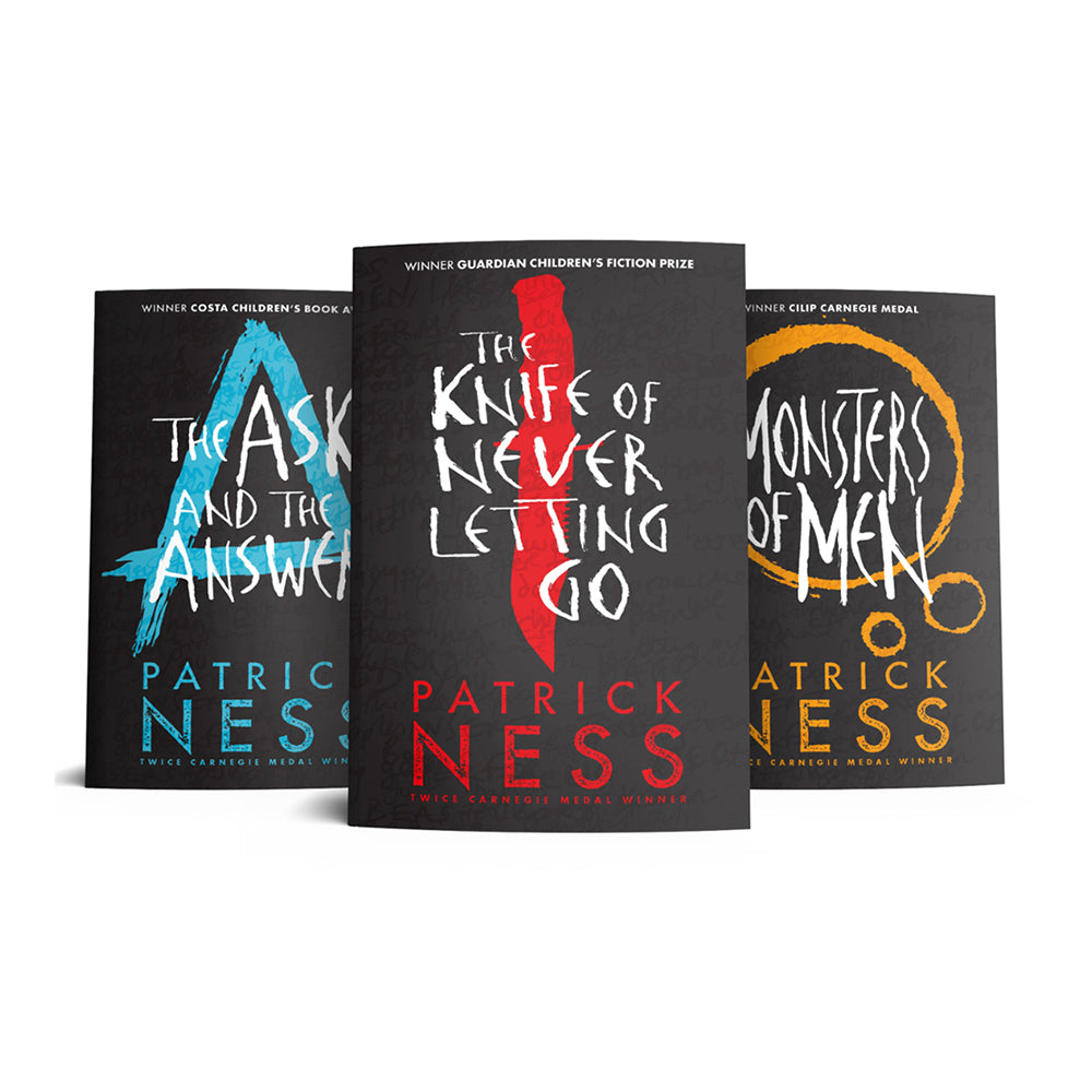 3pc Walker Chaos Walking Story Reading Book Boxed Set 12y+