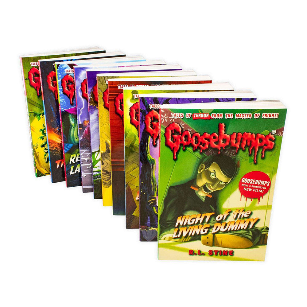 10pc Goosebumps The Classic Series Collection Reading Book 8y+