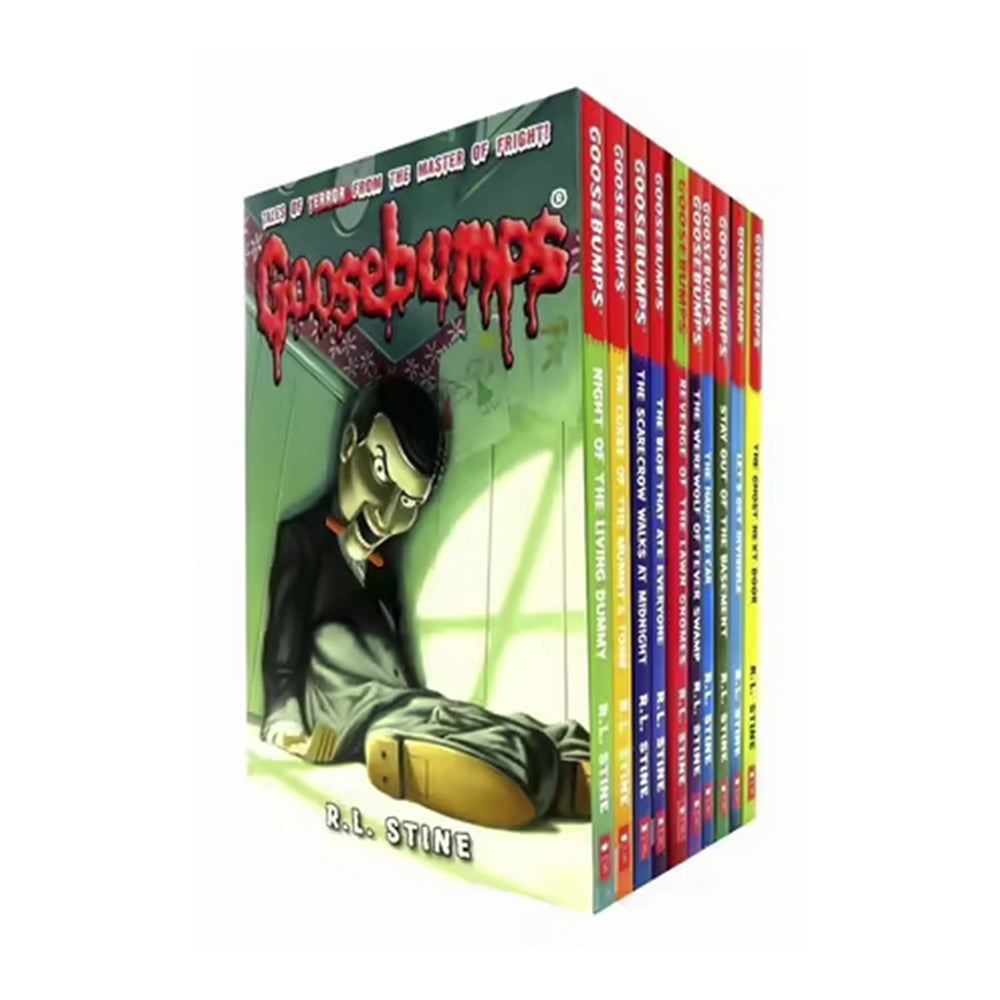 10pc Goosebumps The Classic Series Collection Reading Book 8y+
