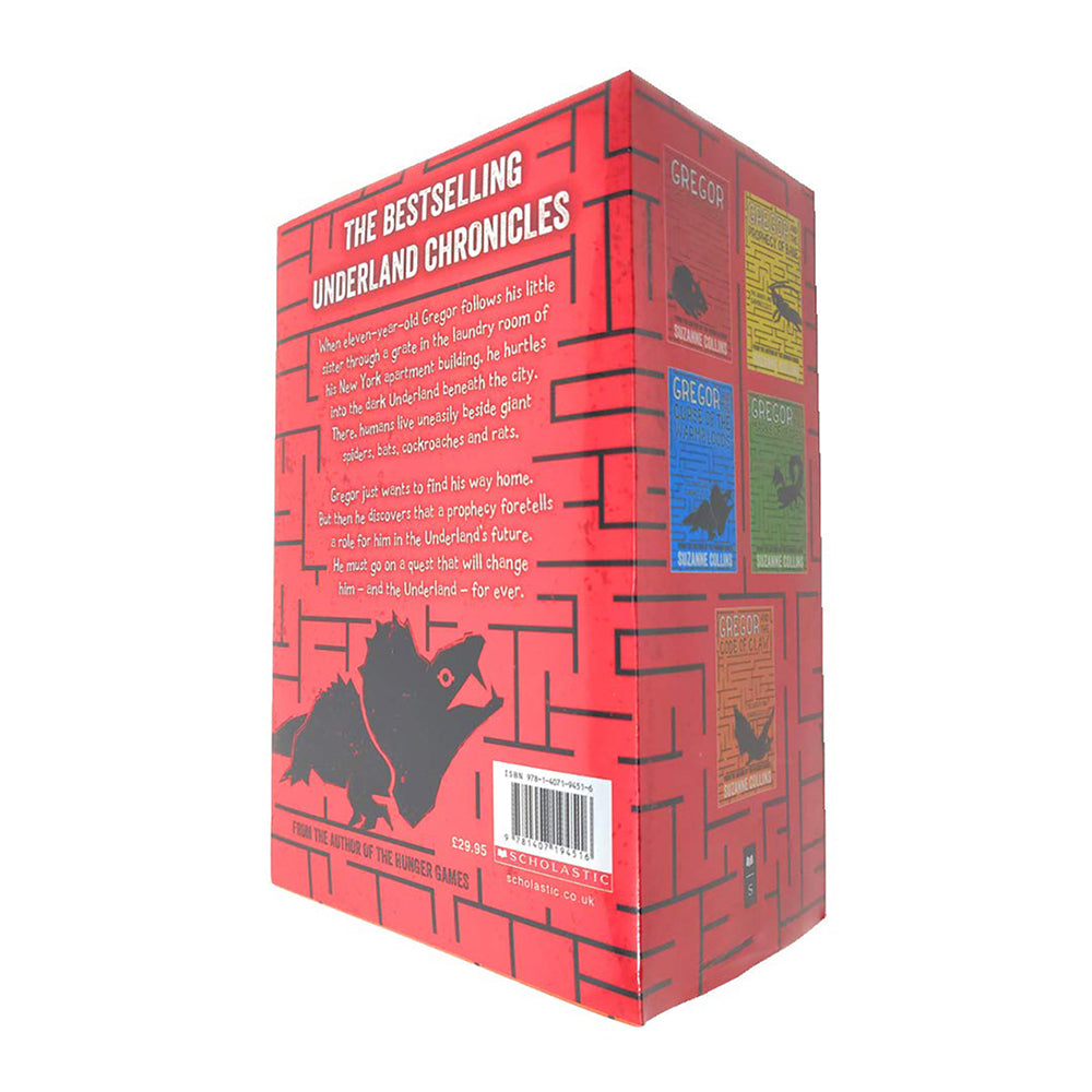 5pc Gregor The Underland Chronicles Collection Reading Book