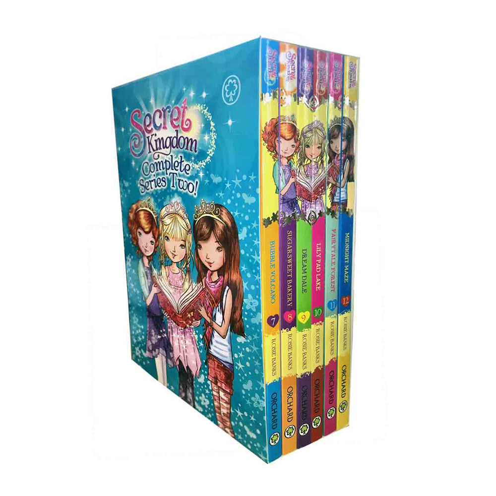 6pc Hachette Secret Kingdom Complete Kids Book Series Two 5y+