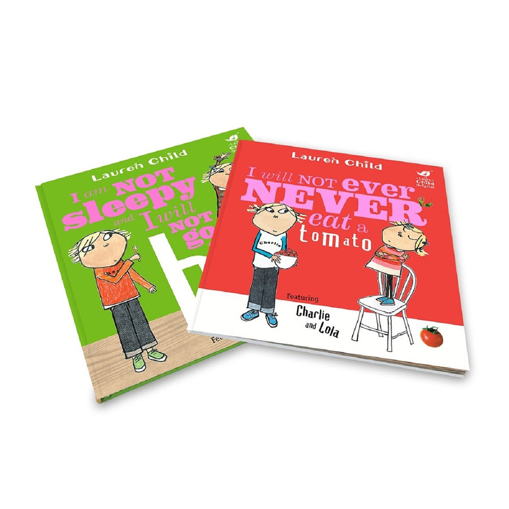 2pc Hachette Charlie & Lola Classic Gift Slipcase Hardback Story Book