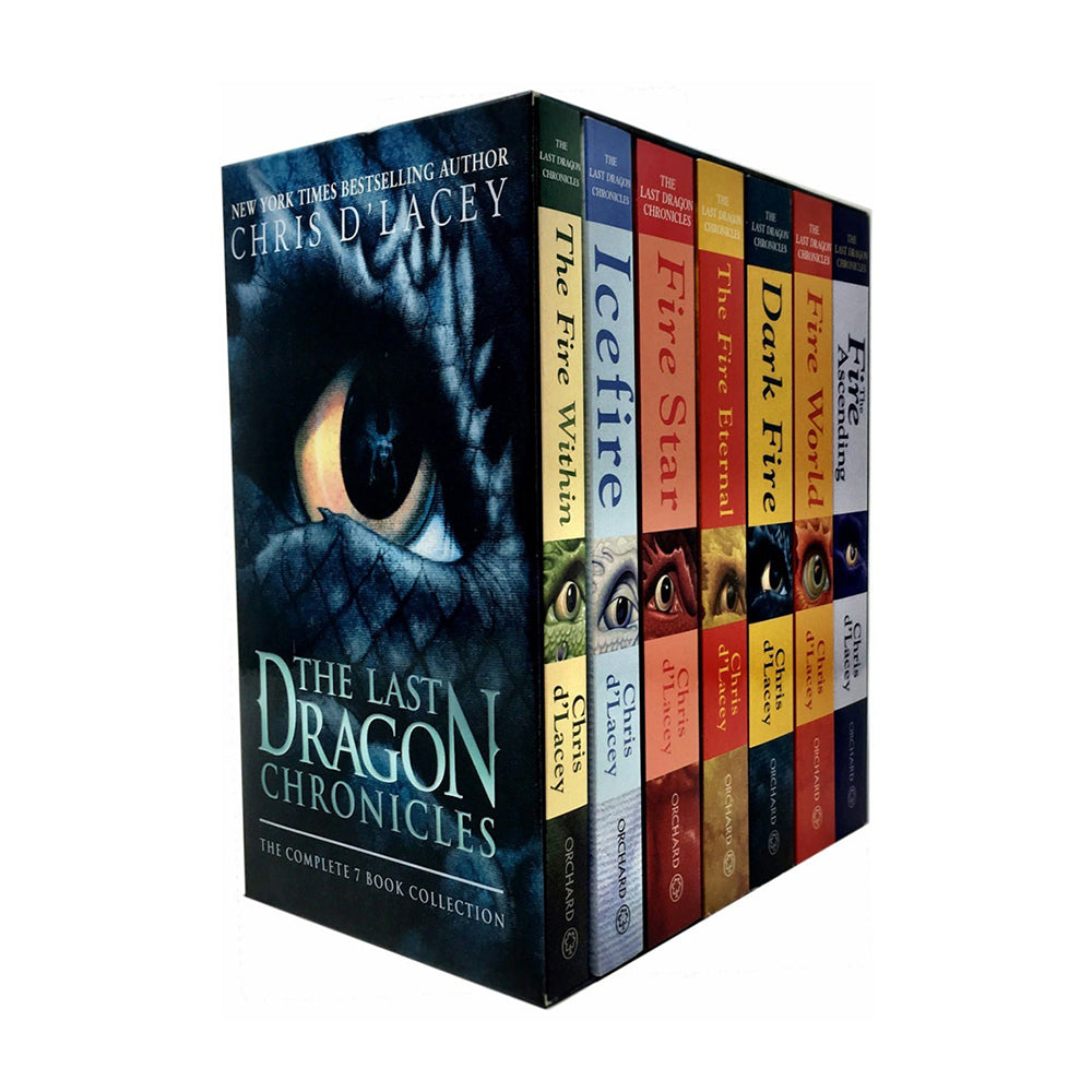 7pc Hachette The Last Dragon Chronicles Book Collection Set 12y+