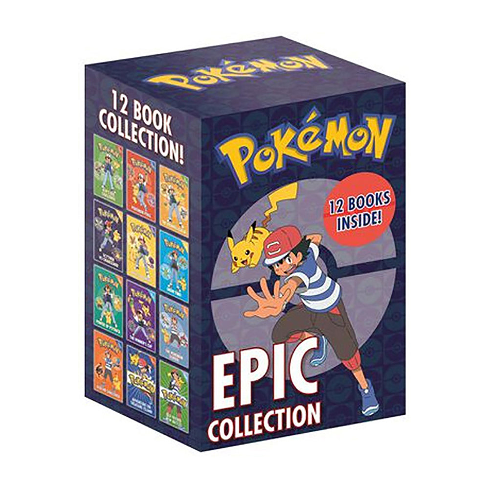 12pc Hachette Pokemon Epic Collection Fun Reading Book 8y+
