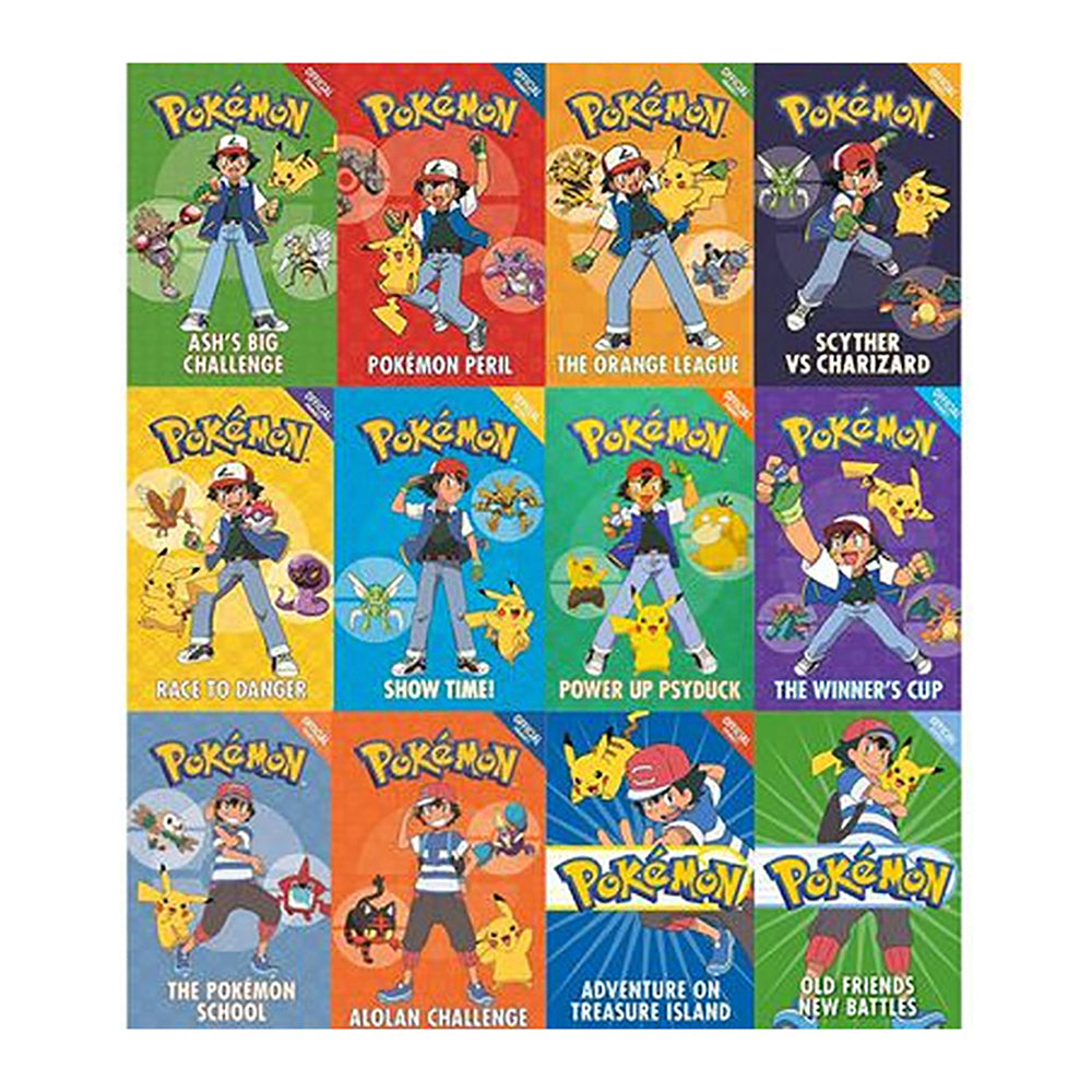 12pc Hachette Pokemon Epic Collection Fun Reading Book 8y+