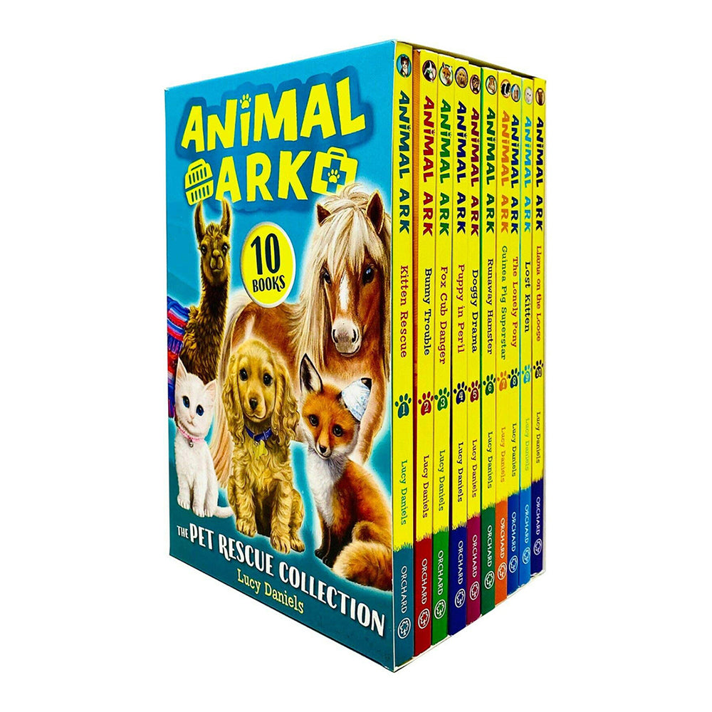 10pc Animal Ark The Pet Rescue Collection Reading Book Set 8y+