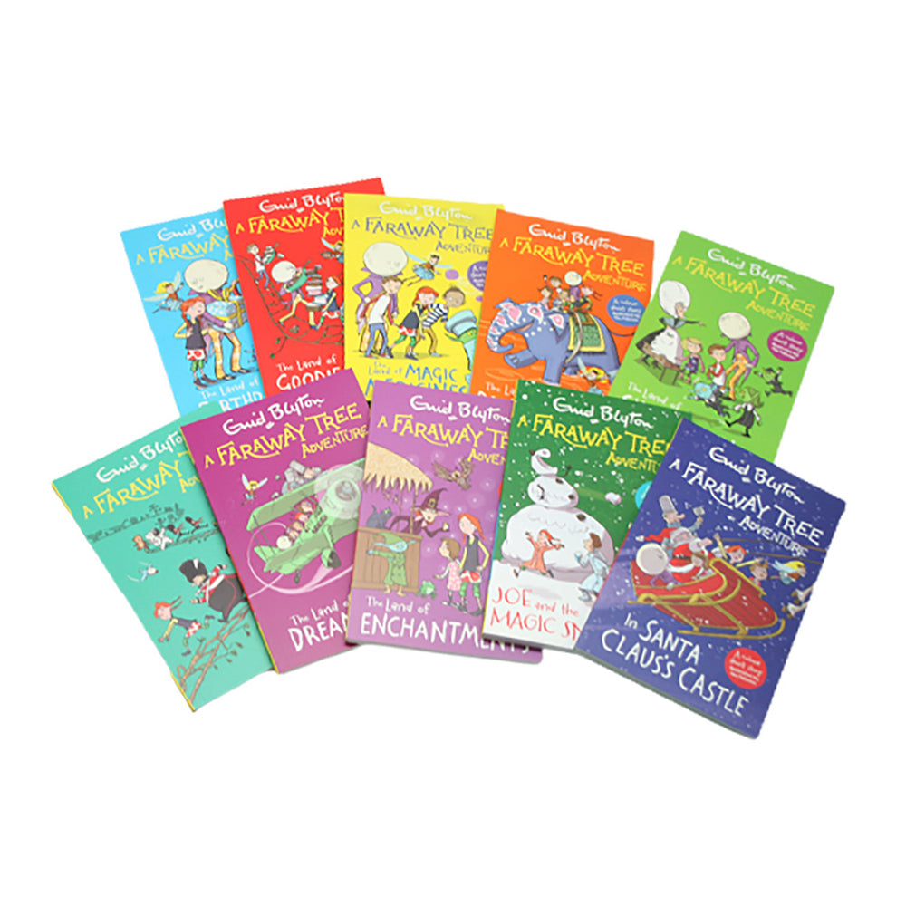10pc Hachette The Faraway Tree Adventures Kids Story Book Set 8y+