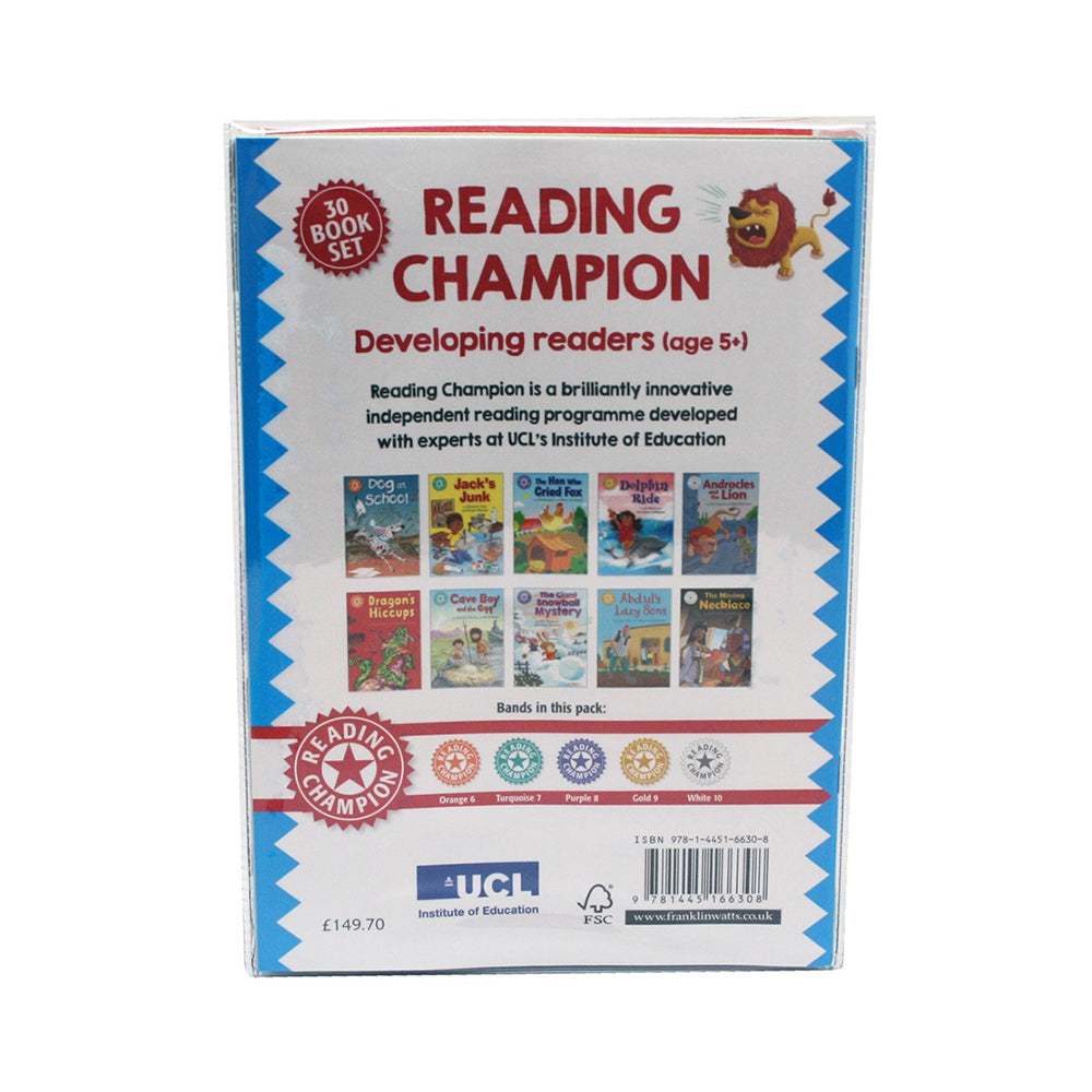 30pc Hachette Reading Champion Developing Reader Kids Book Set 5y+