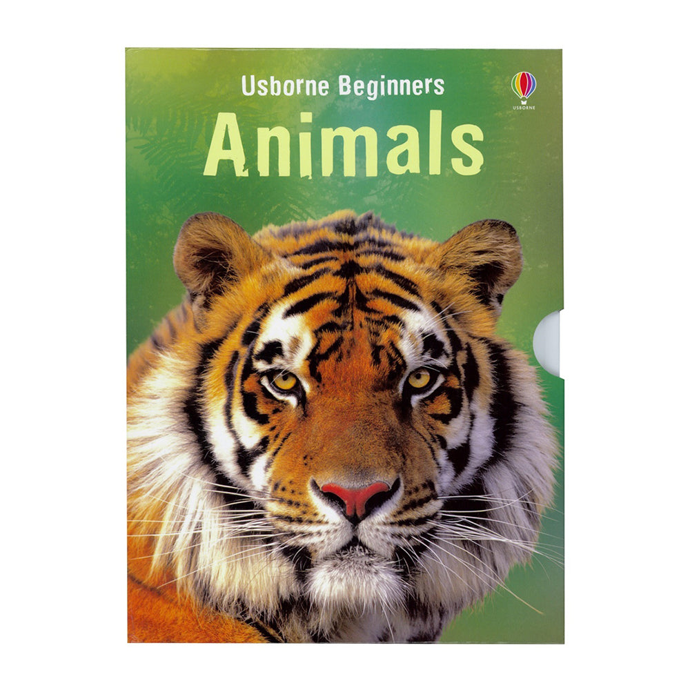 10pc Usborne Beginners Animals Book Kids Collection Set 8y+