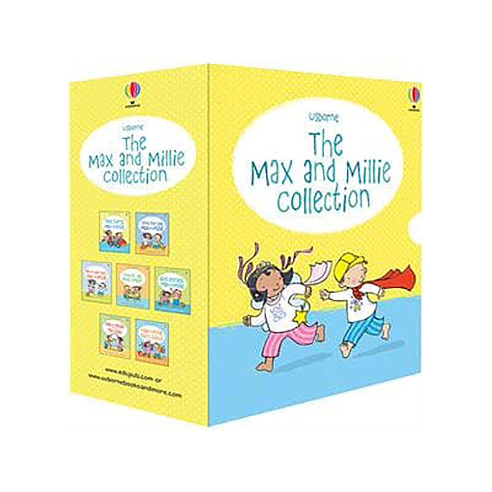 7pc Usborne The Max & Millie Book Kids Collection Set 3y+