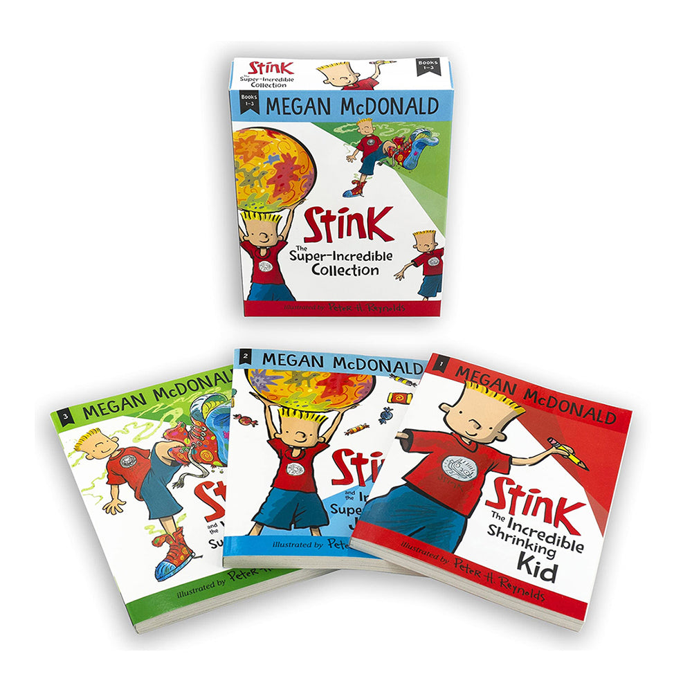 3pc Walker Stink The Super-Incredible Reading Book Collection 5y+