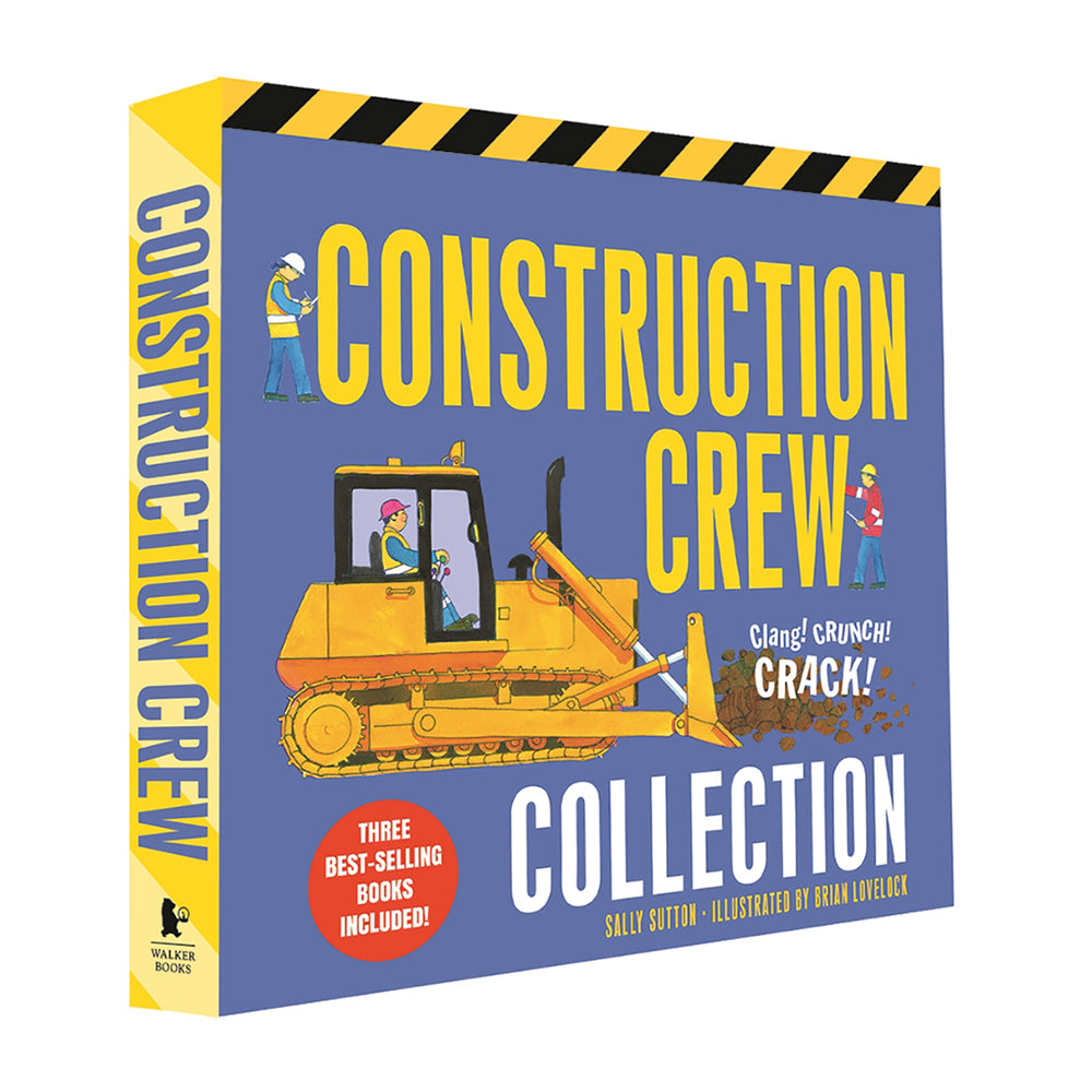 3pc Walker Construction Crew Collection Reading Picture Book 3y+