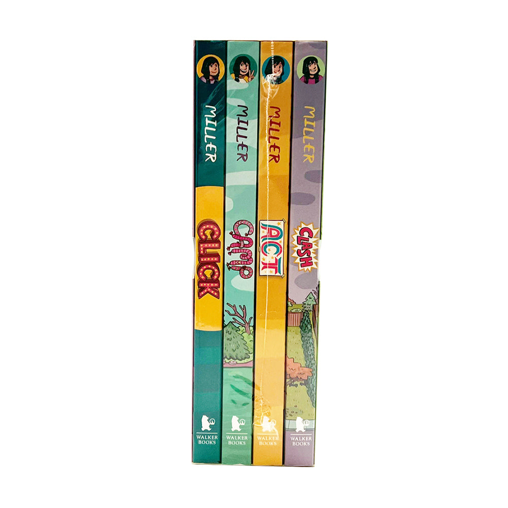 4pc Walker Kayla Miller Click Series Kids Book Set 8y+