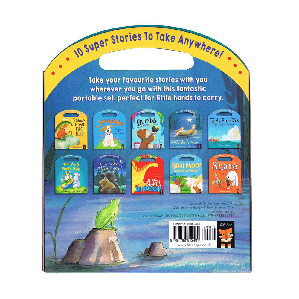 10pc My Carry Me Along Paperback Animal Story Book Set