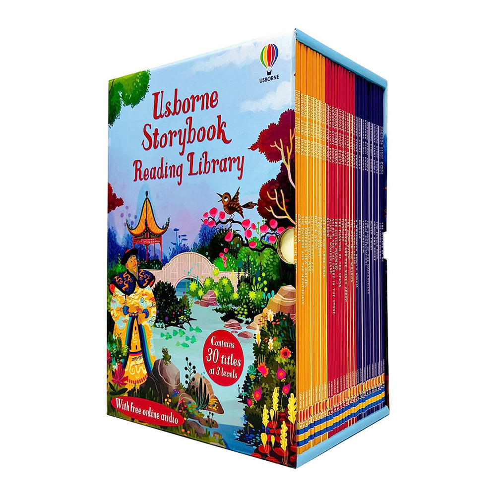 30pc Usborne Storybook Reading Library Kids Learning Book Set