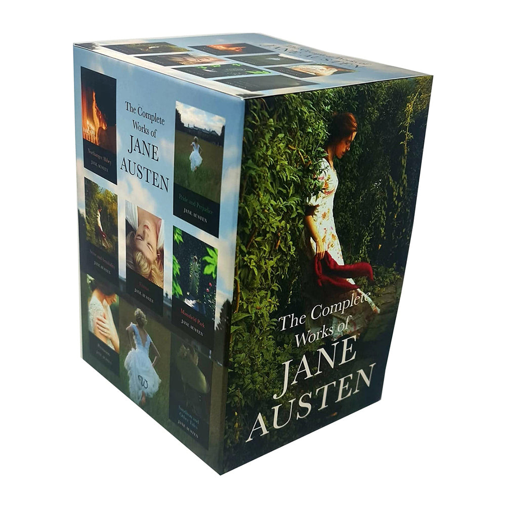 7pc Wilco The Complete Works of Jane Austen Reading Book Collection