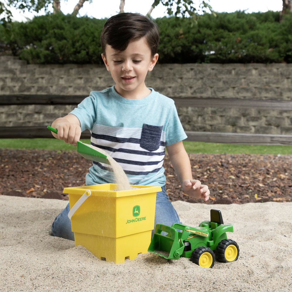47339-john-deere-15cm-sand-pit-bucket-set-green-tractor-w-yellow-square-bucket-green-shovel-18m