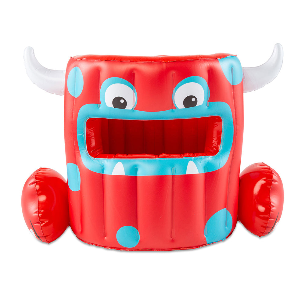 22-byg-4043-bigmouth-inc-inflatable-monster-disc-toss-kids-outdoor-toy-red