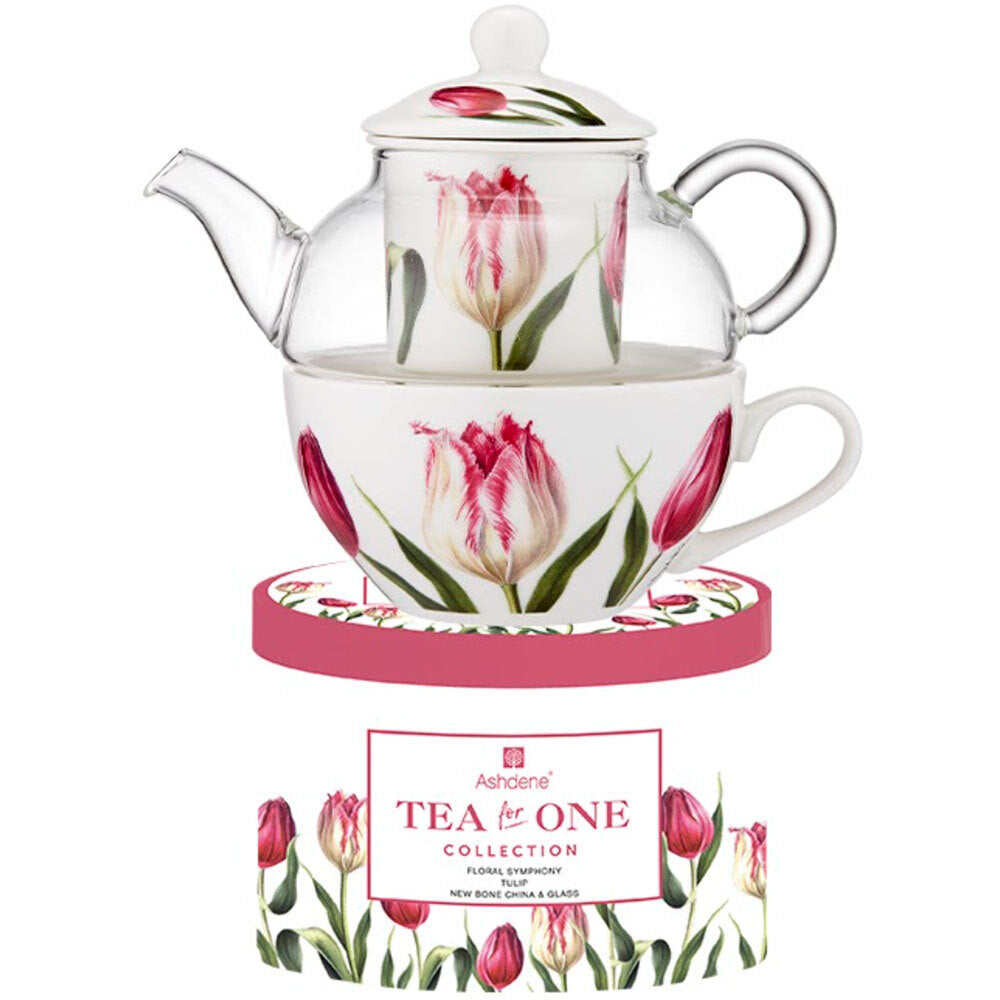 519425-ashdene-tea-for-one-floral-symphony-tulip-bone-china-glass