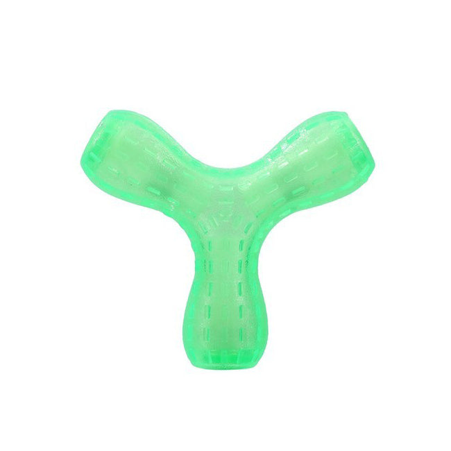 35884-paws-and-claws-giggle-tpr-tri-pet-chew-toy-14cm-assorted