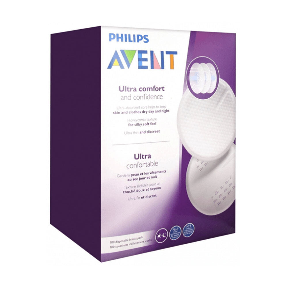 117419-100pc-philips-avent-disposable-day-mothers-breast-pads-white