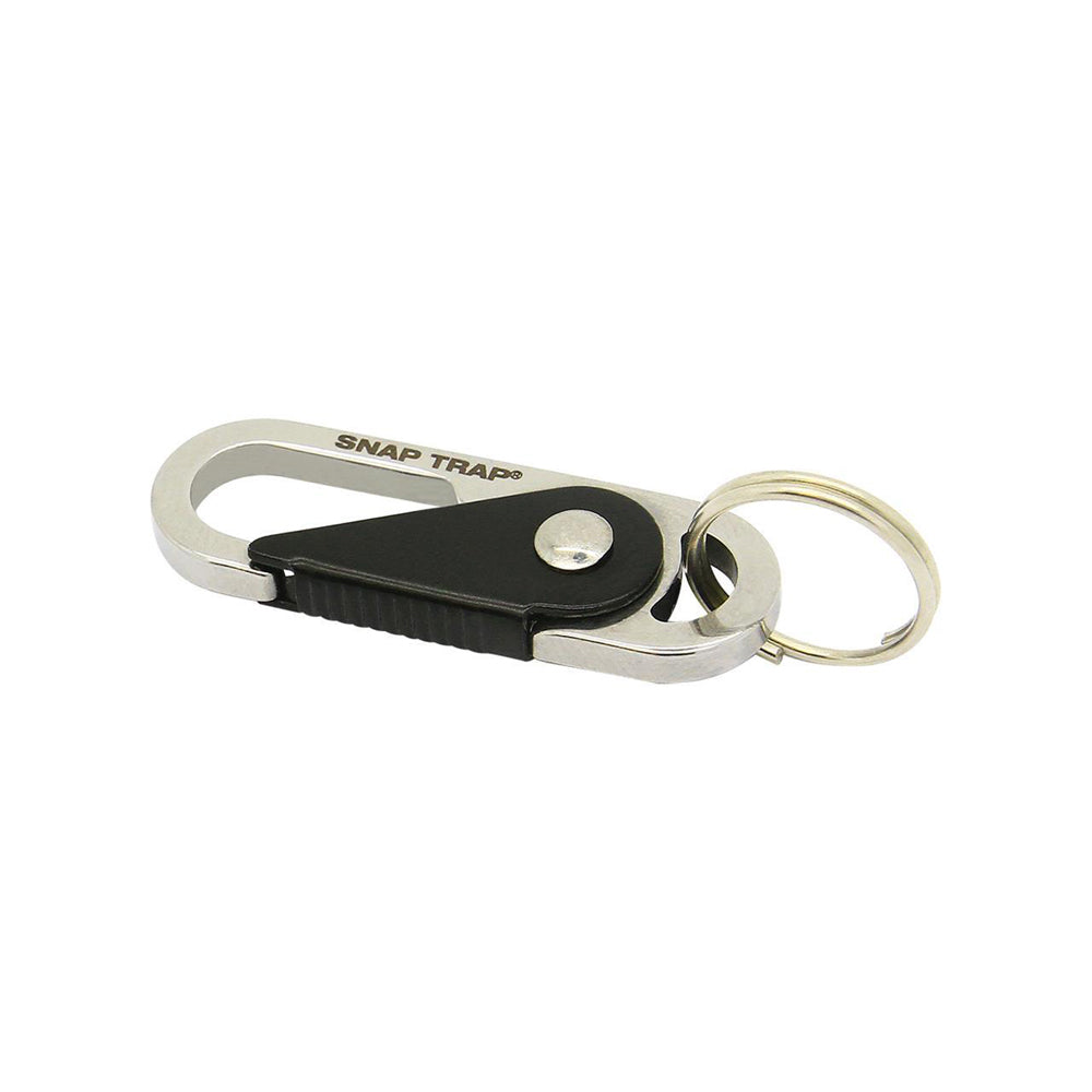 112224-connect-stainless-steel-carabiner-snaptrap-micro-key-holder-14cm