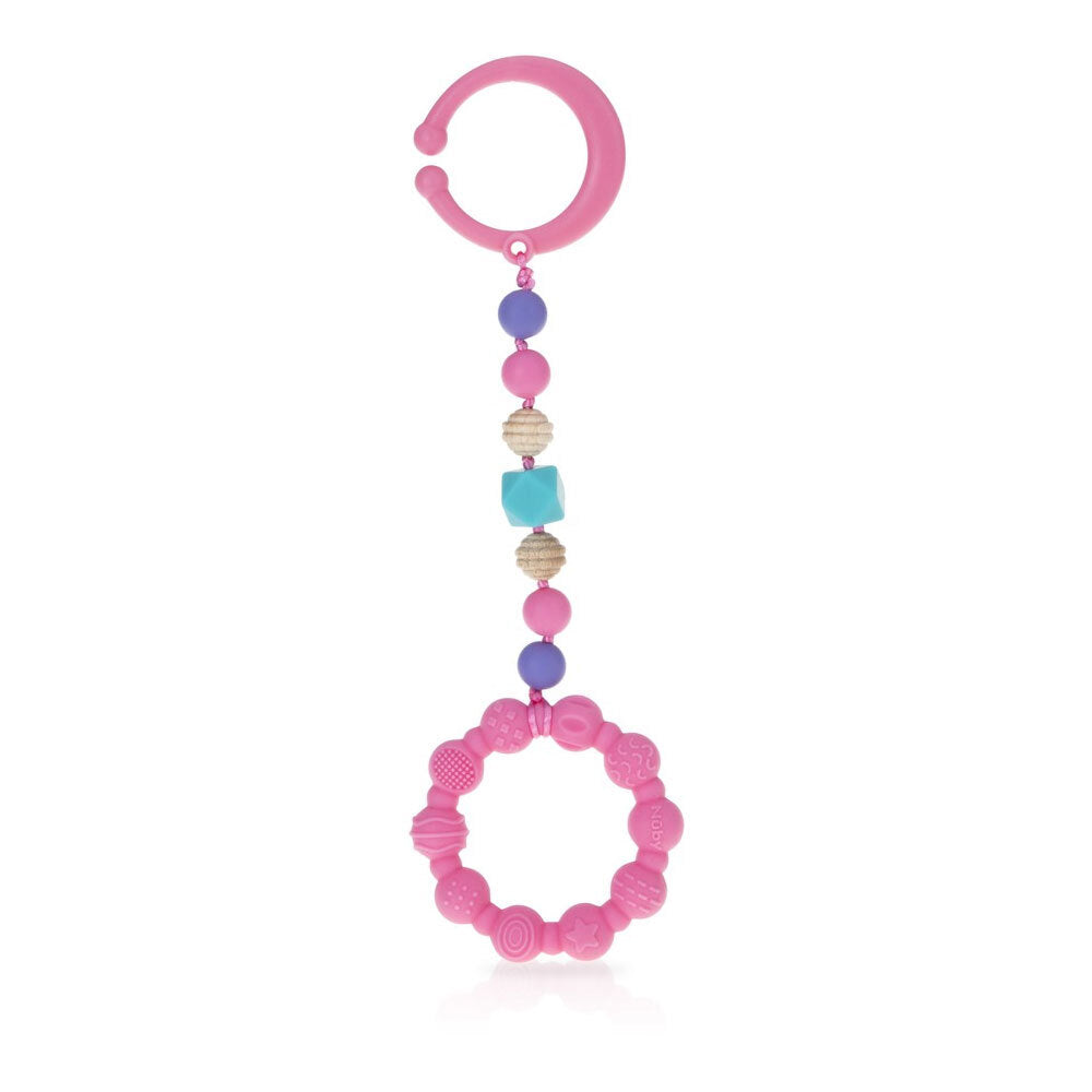 7006822-nuby-tag-along-soft-silicone-baby-teether-3m-assorted