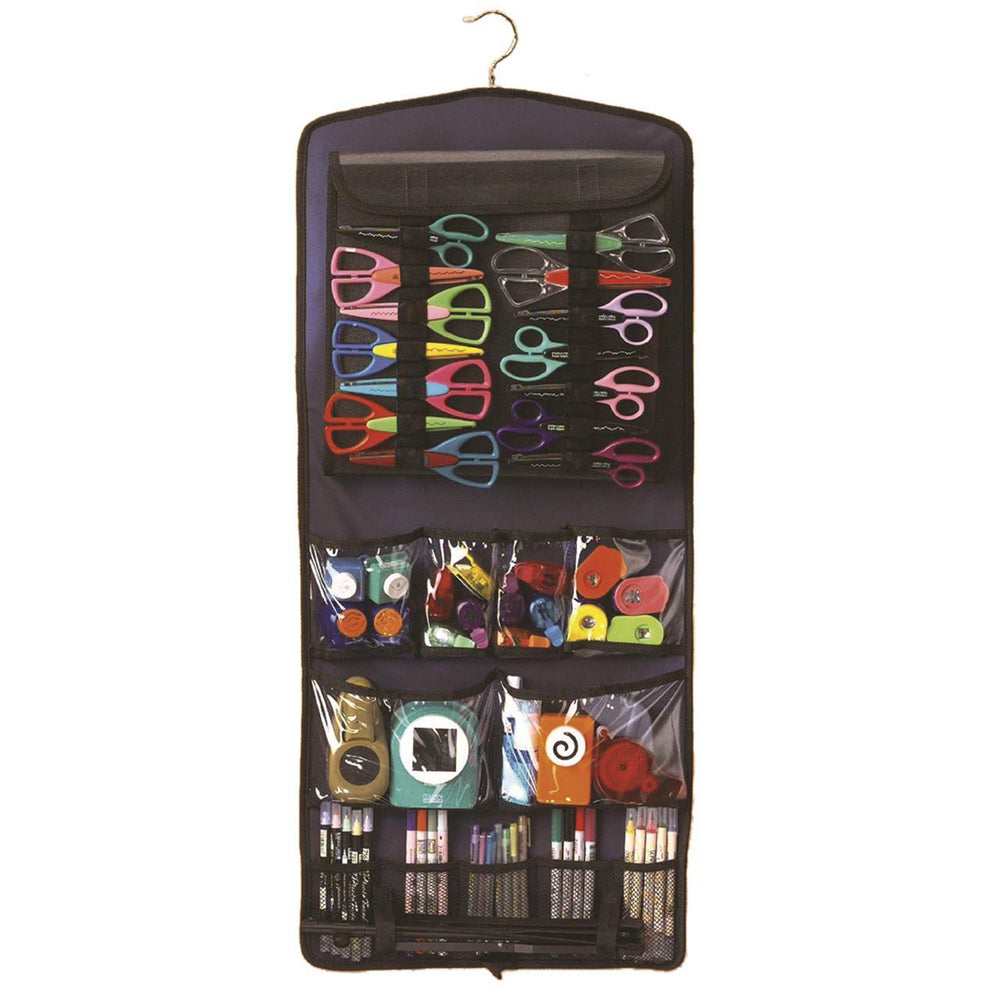 105250-jokari-scrap-n-stor-organiser-hanging-pocket-storage-black-30cm