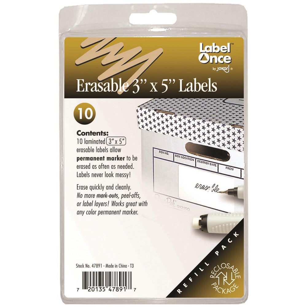 105266-10pc-jokari-laminated-erasable-3x5in-labels-refill-pack-white