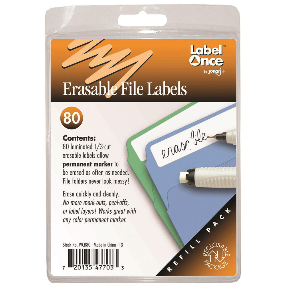 105270-80pc-jokari-laminated-erasable-file-labels-refill-pack-white