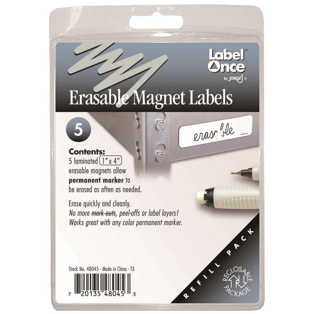 105275-5pc-jokari-10cm-erasable-magnet-label-refill-pack-white