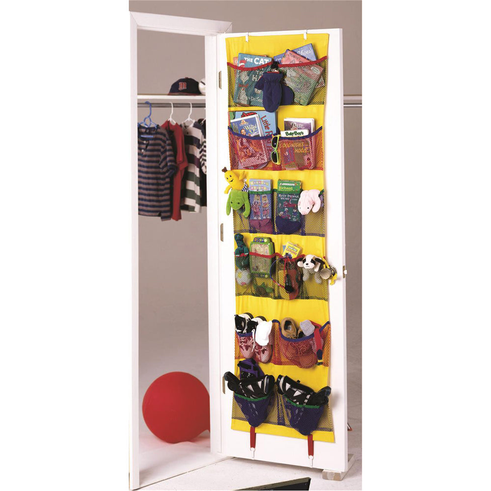 105307-jokari-50cm-kids-stuff-wall-door-hanging-organiser-yellow