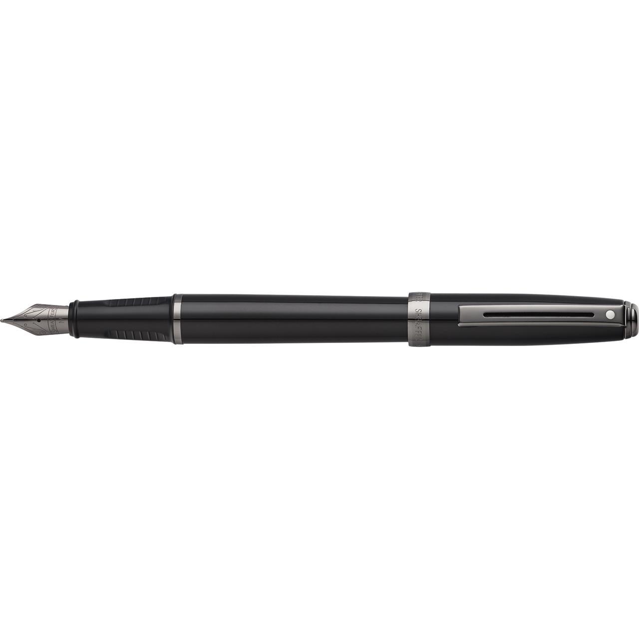 111891-sheaffer-prelude-medium-fountain-pen-lacquer-gloss-black