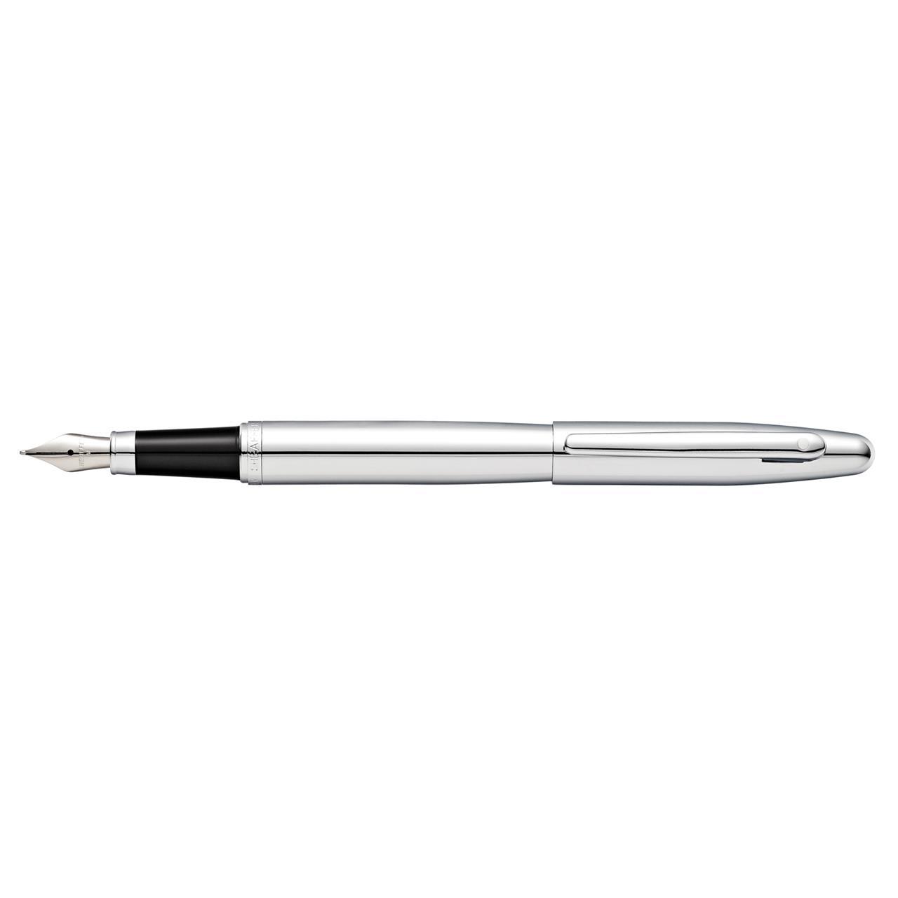 119339-sheaffer-vfm-fountain-pen-office-stationery-fine-nib-chrome