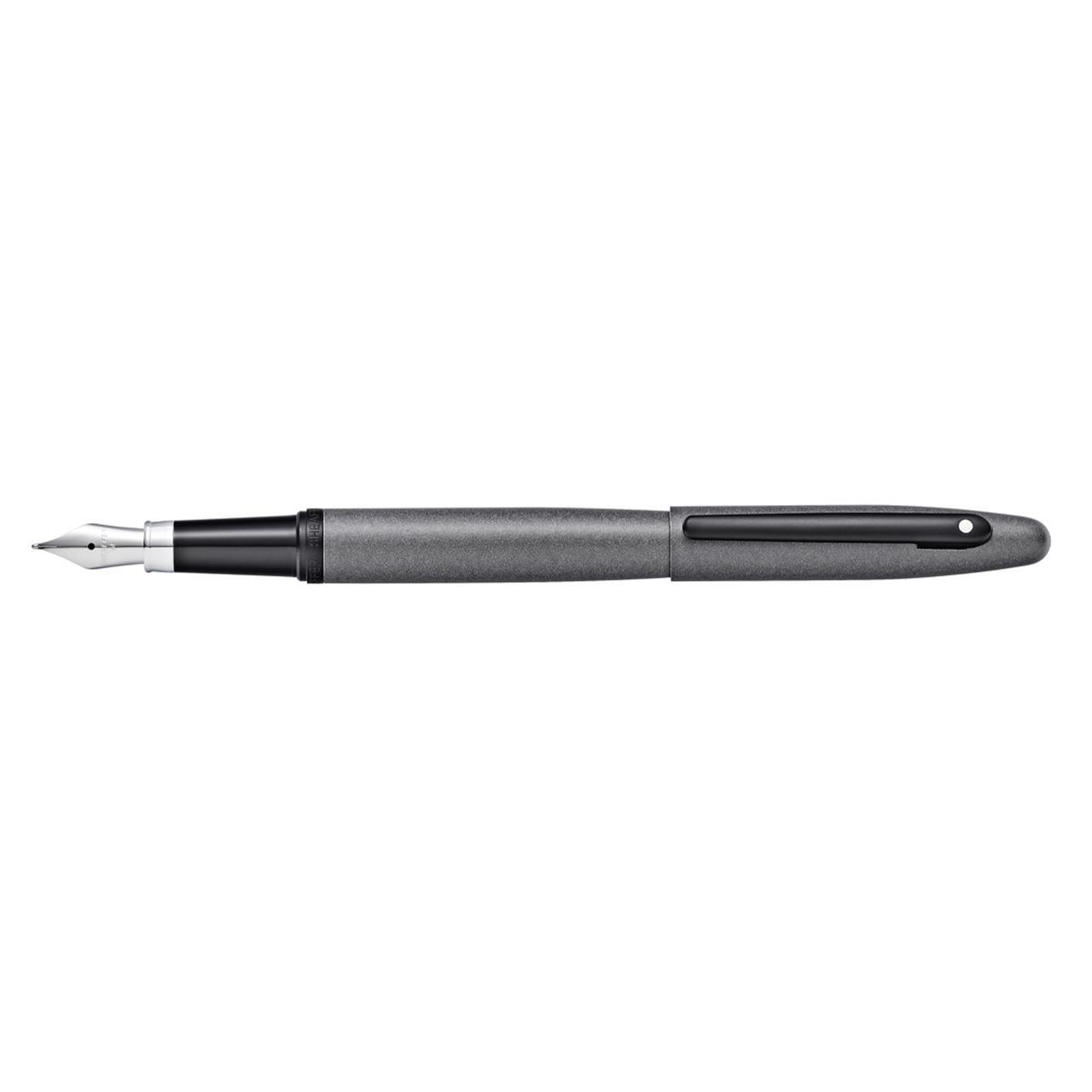 120498-sheaffer-vfm-fountain-pen-medium-nib-gun-metal-grey-black