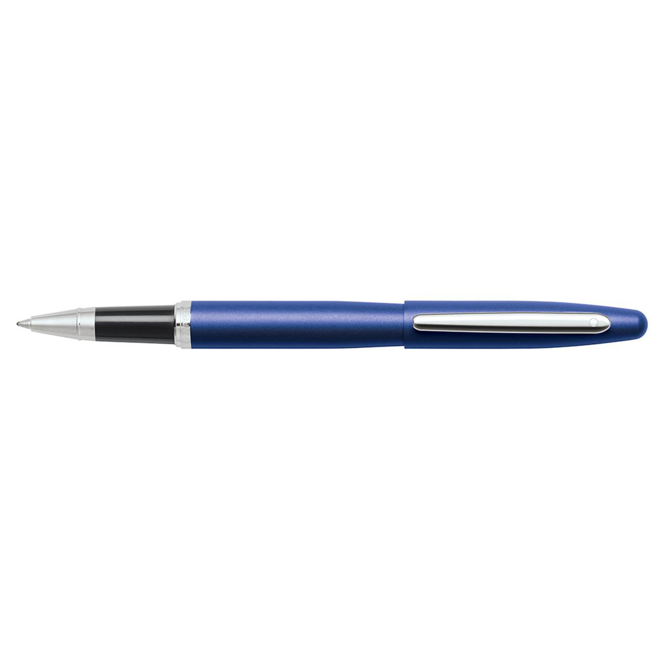 119819-sheaffer-vfm-roller-ball-pen-medium-nib-neon-blue-nickel