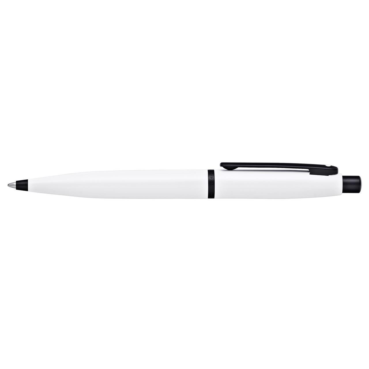 120499-sheaffer-vmf-ball-point-pen-medium-nib-white-black-lacquer