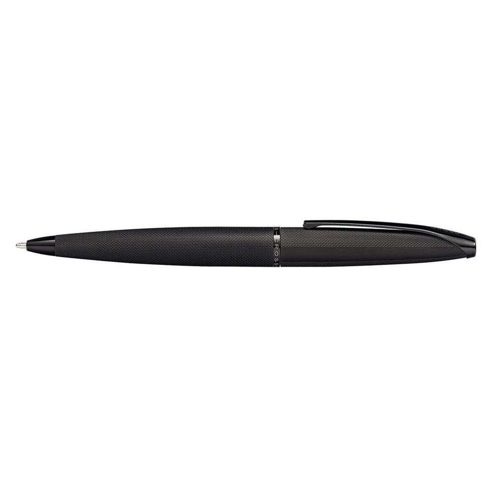 116635-cross-atx-brushed-etched-diamond-ball-point-pen-black