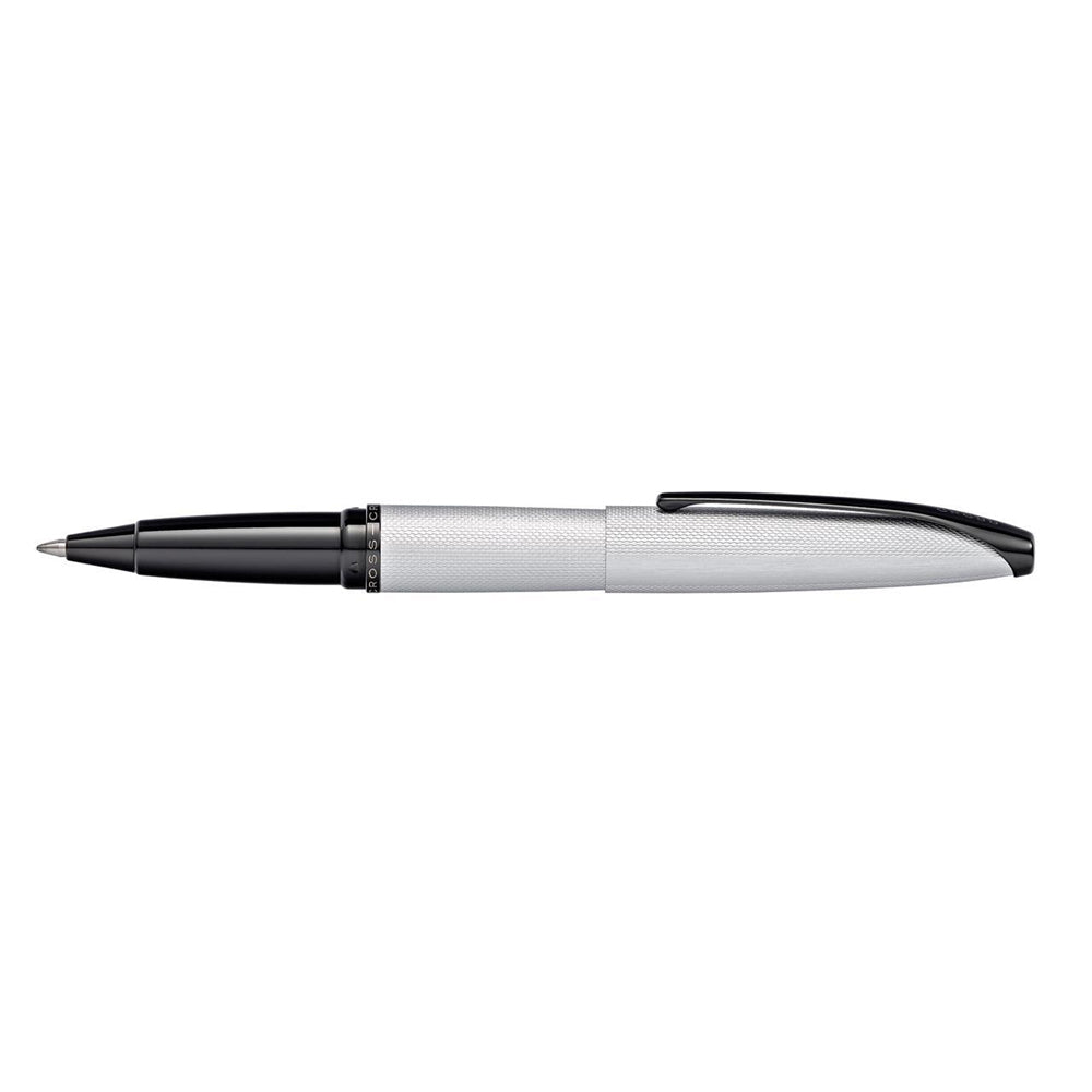 116642-cross-atx-brushed-chrome-etched-diamond-synthetic-resin-ball-point-pen